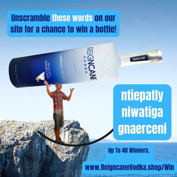 Unscramble The Words & Win A Free Bottle!